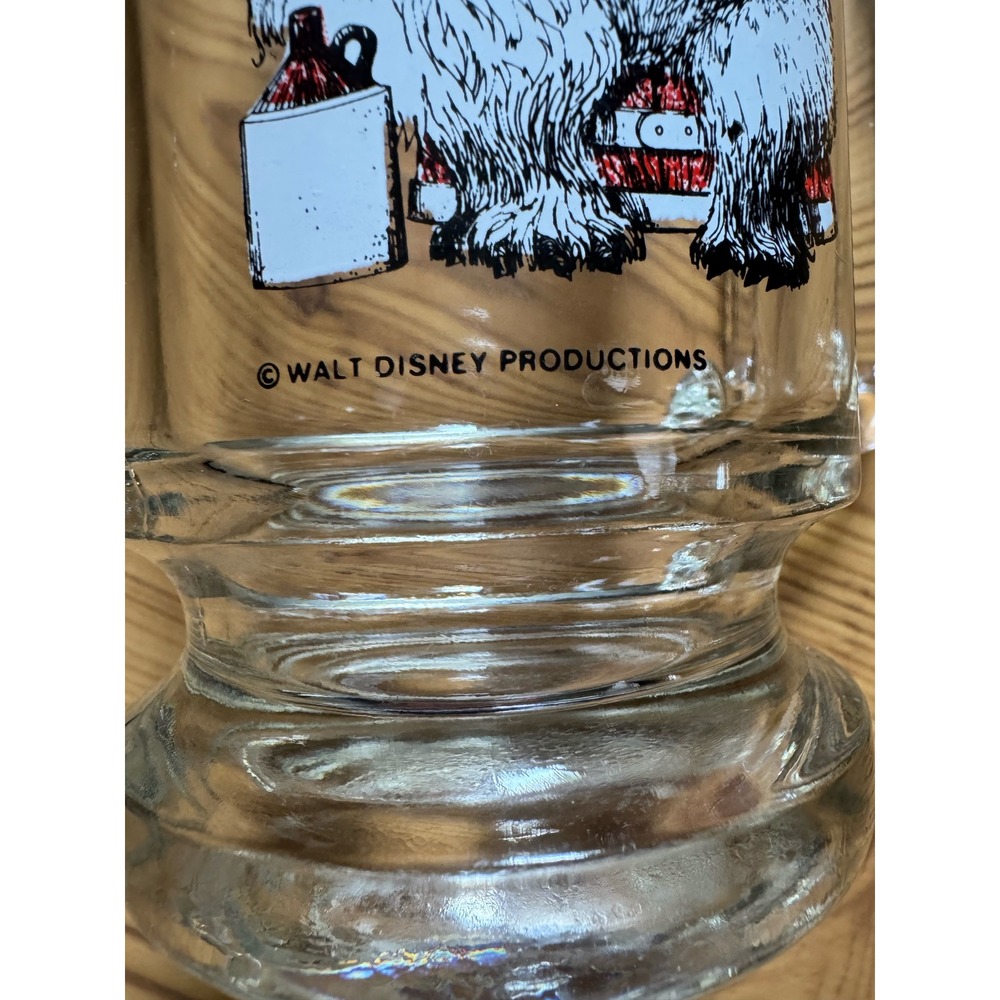 Vintage Disney Country Bear Jamboree Big Al Glass Beer Stein Mug Walt Disney 70s - Picture 4 of 4